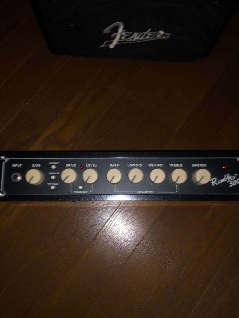 Fender Rumble 500 ヘッドアンプ　お手頃ベースアンプ