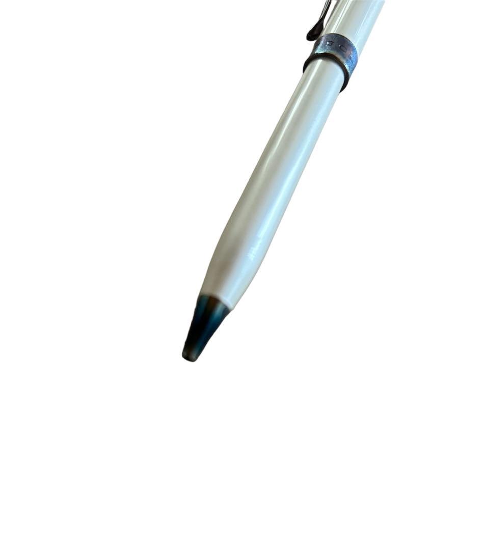 CROSSボールペン ホワイトと革のボールペンケース