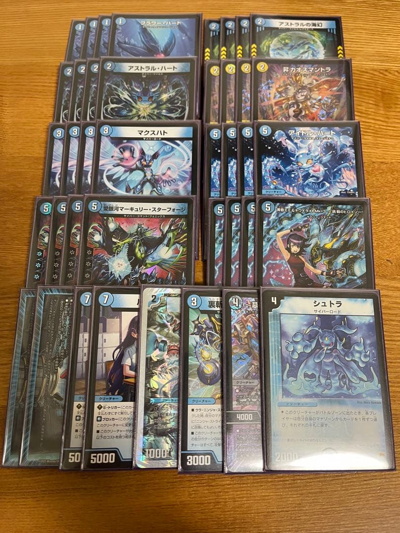 【即日発送】青単サイバー　デッキ