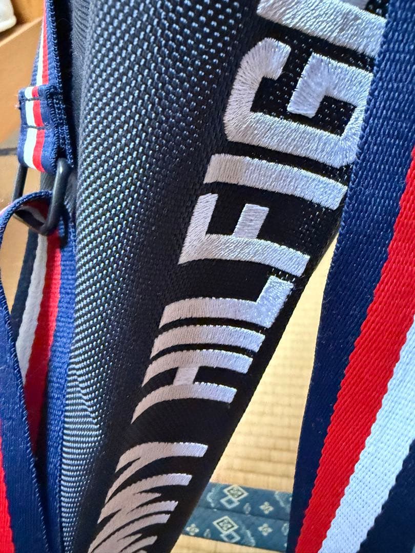 美品　  キャディバッグ 紺色