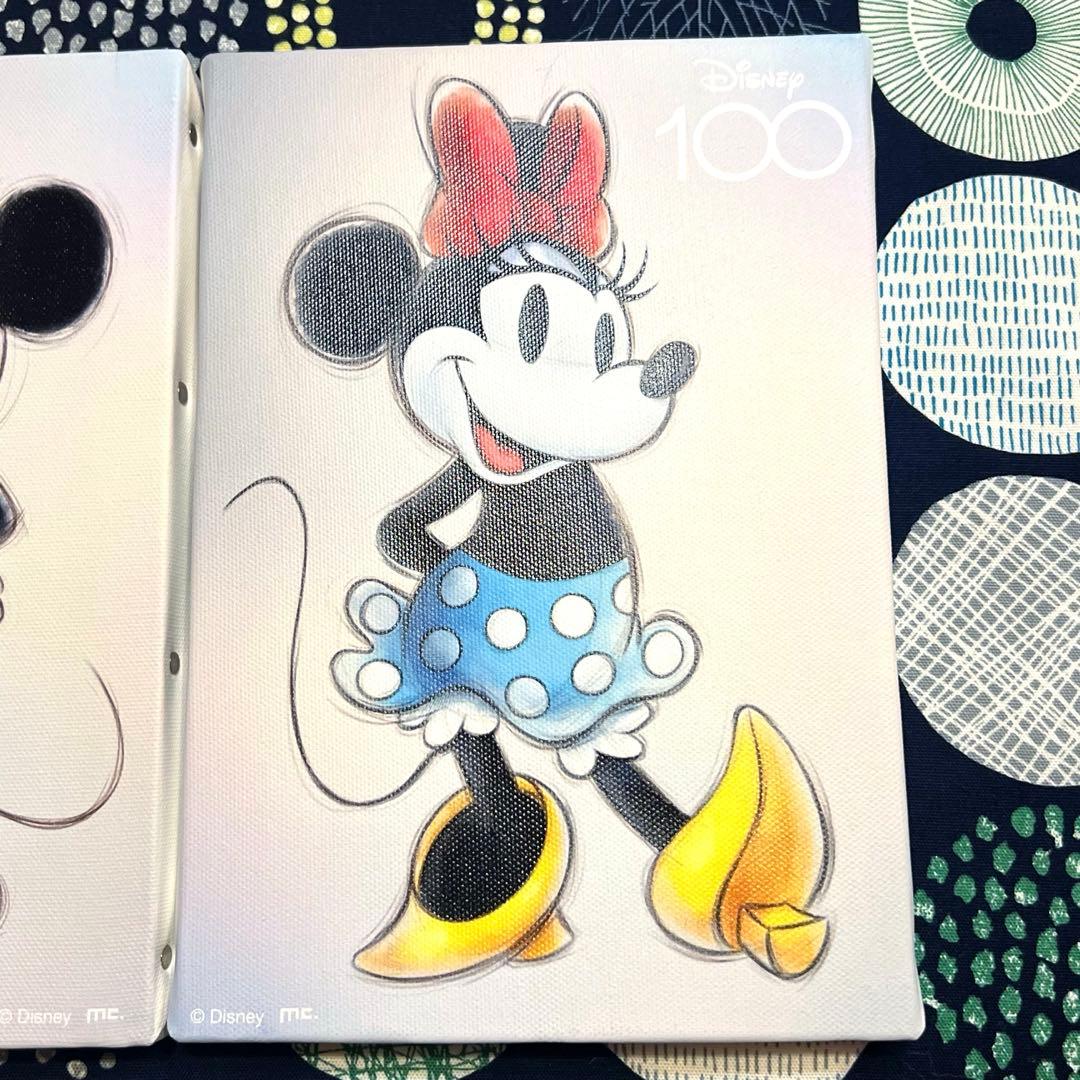 ディズニー 100周年 ミッキー ミニー パネル アートパネル イラスト セット