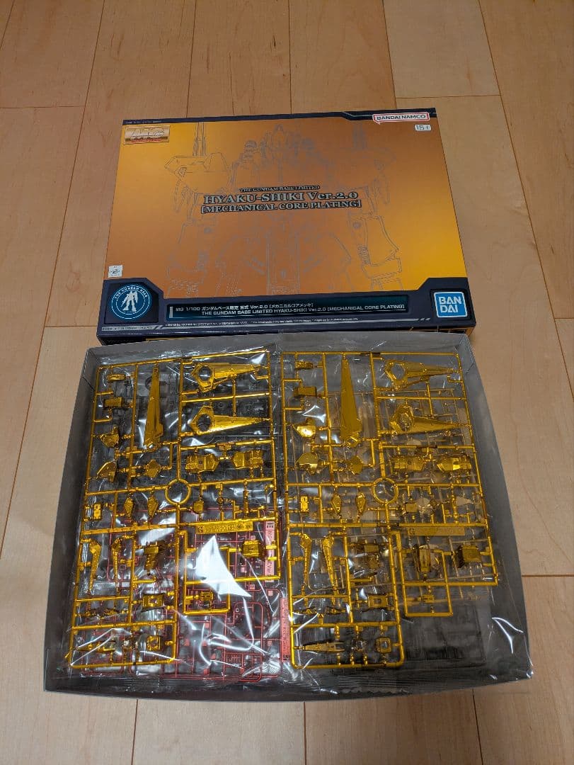 【限定品】MG 百式 Ver.2.0 [メカニカルコアメッキ]