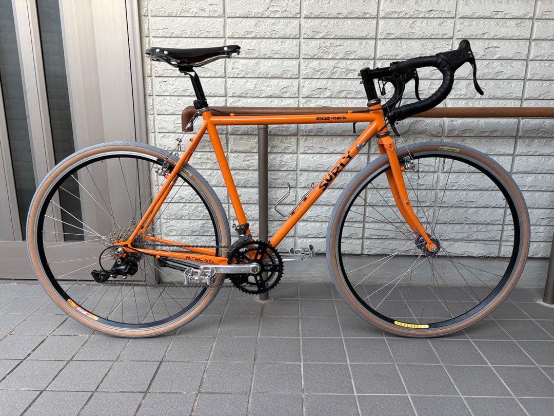 美品！貴重廃盤！SURLY クロスチェック サーリー　高級パーツ仕様カスタム車