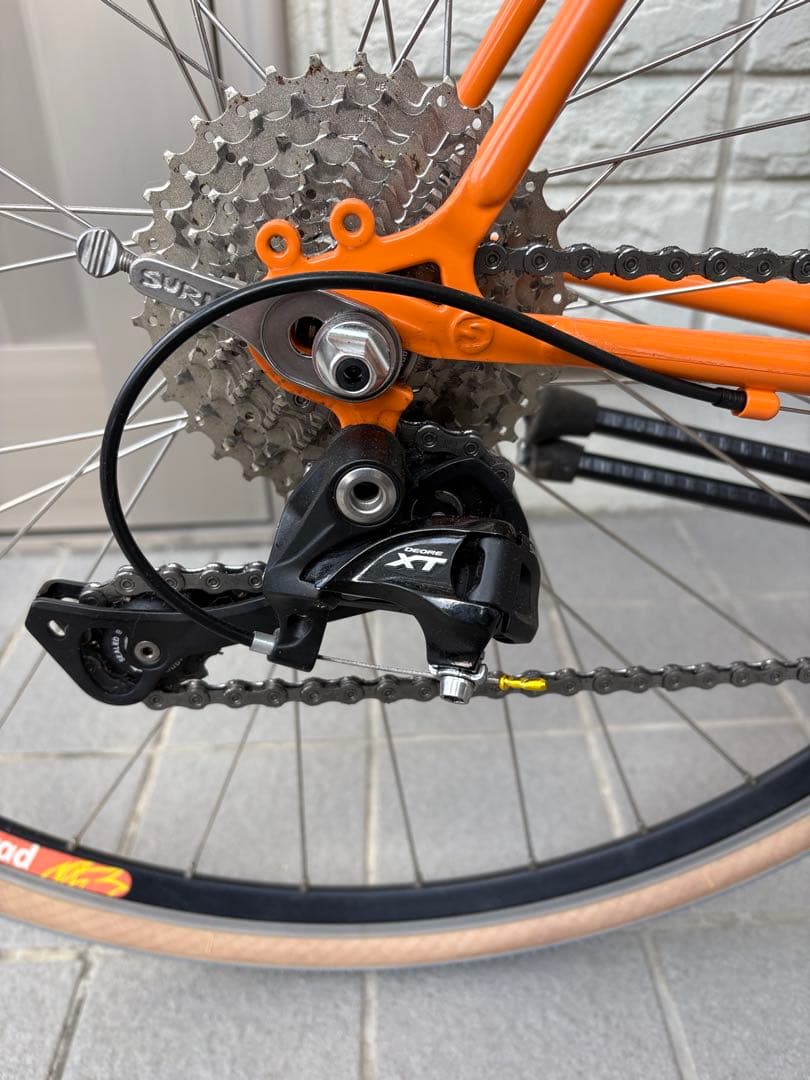 美品！貴重廃盤！SURLY クロスチェック サーリー　高級パーツ仕様カスタム車