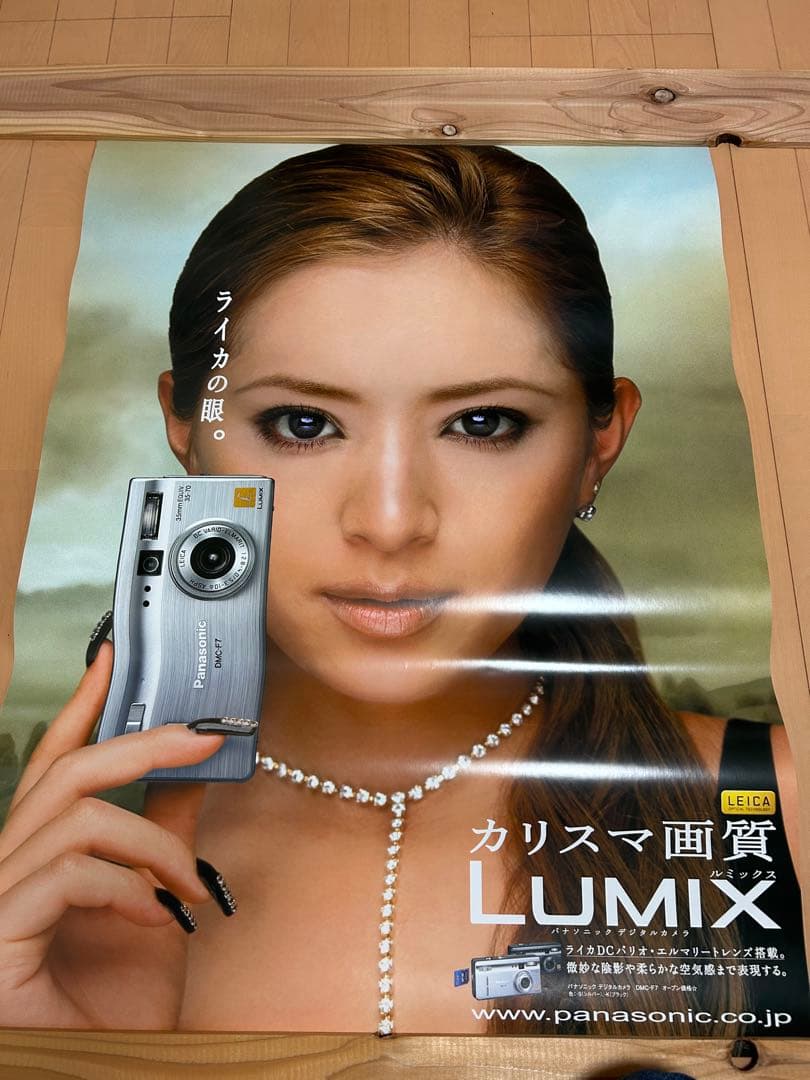 浜崎あゆみPanasonic LUMIX ポスター