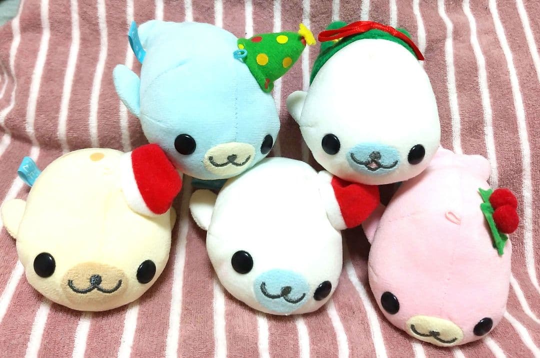 まめゴマ　ぬいぐるみセット