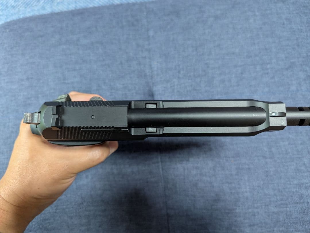 【美品】東京マルイ電動ガン M93R震閃電カスタム&LIPOバッテリーセット