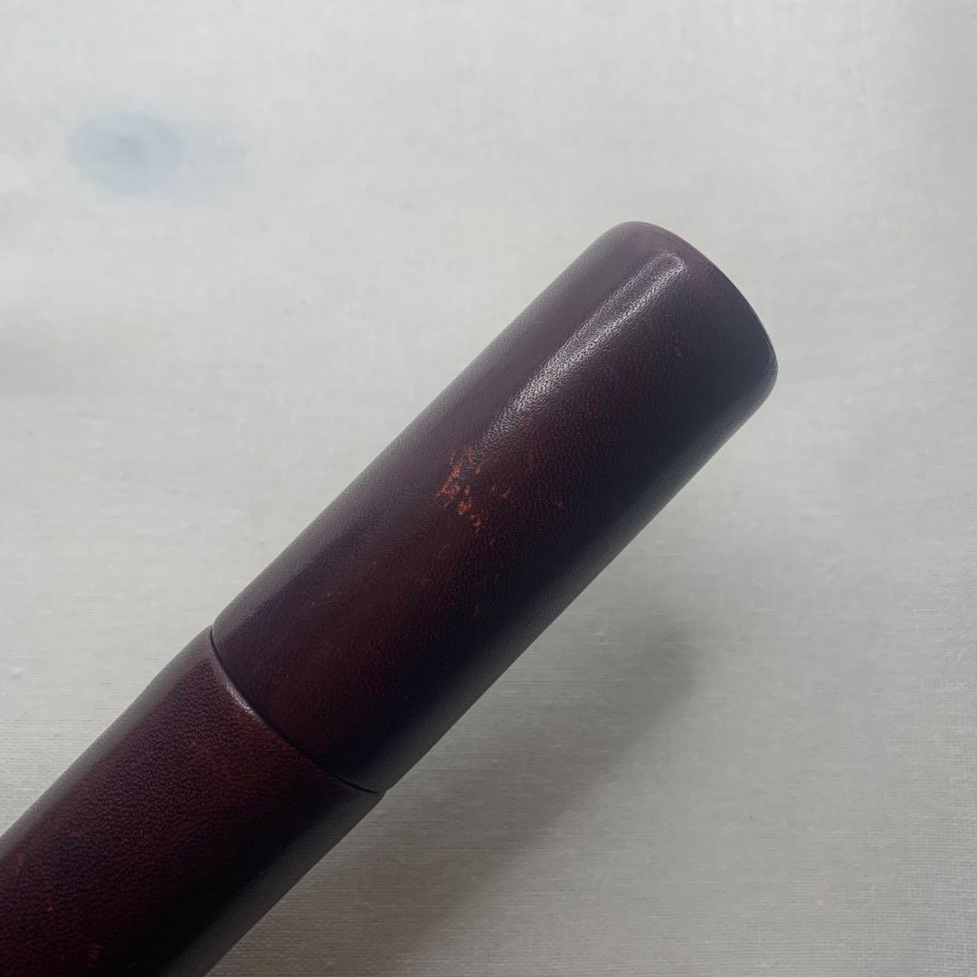 D*e様 MONTBLANC ペンケース　一本差　筆箱　本革