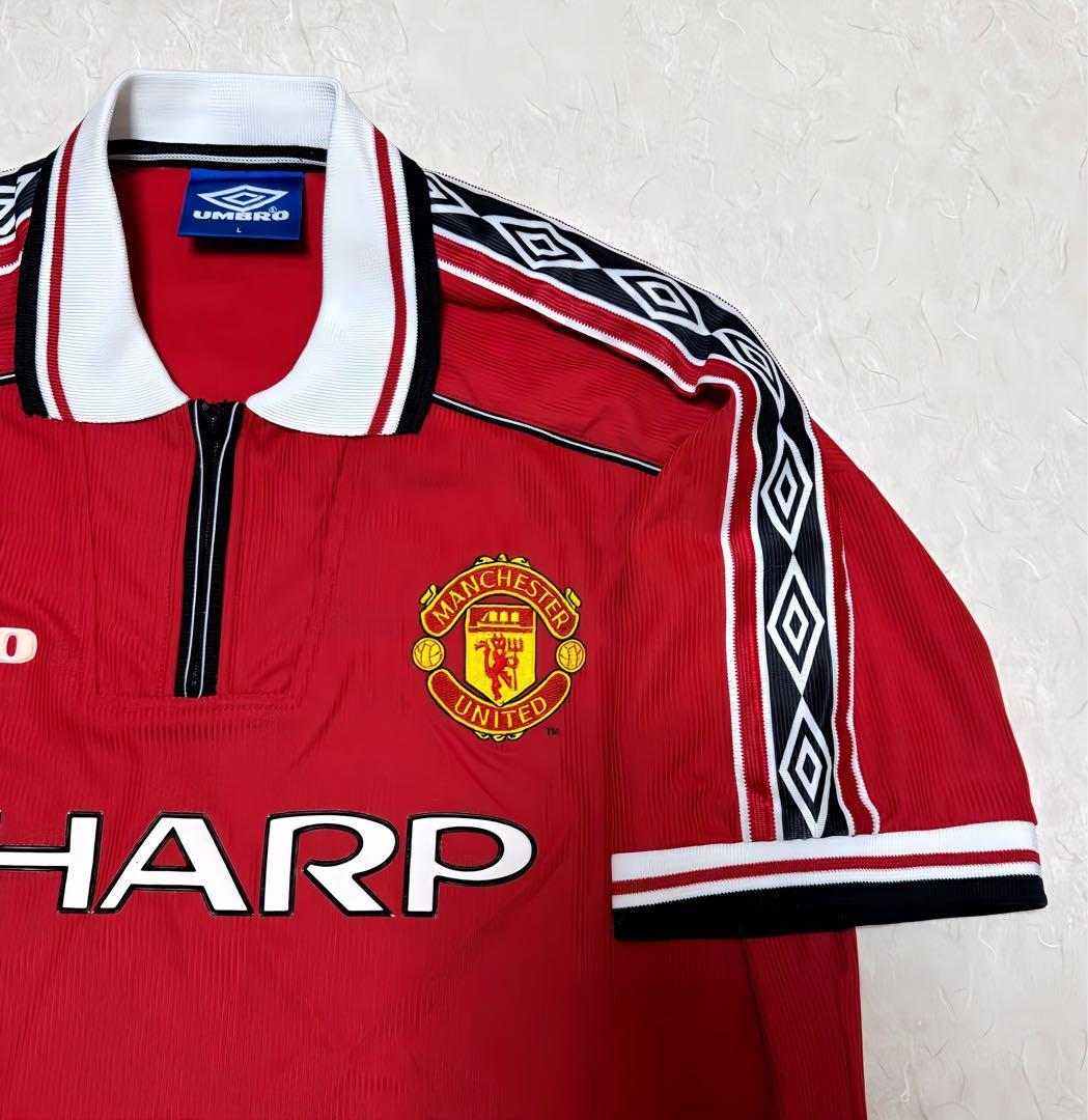 アンブロ　マンチェスターユナイテッド ９８／９９　ユニフォーム　ゲームシャツ