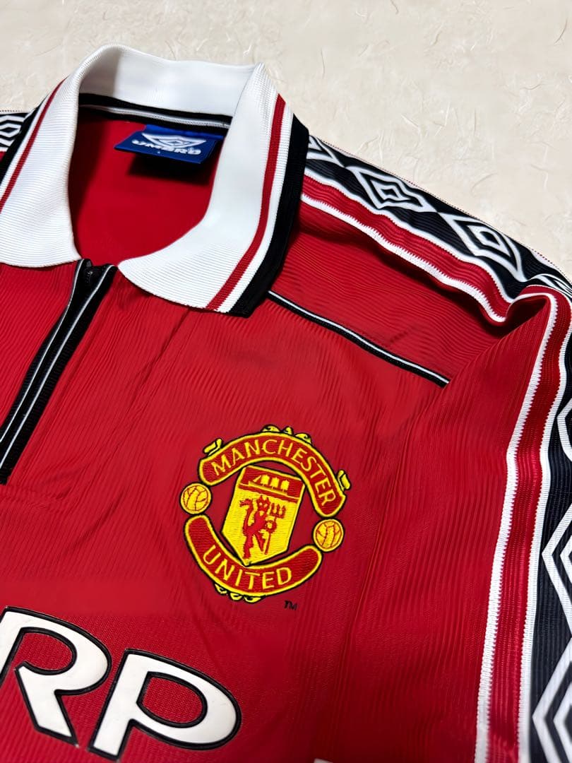 アンブロ　マンチェスターユナイテッド ９８／９９　ユニフォーム　ゲームシャツ