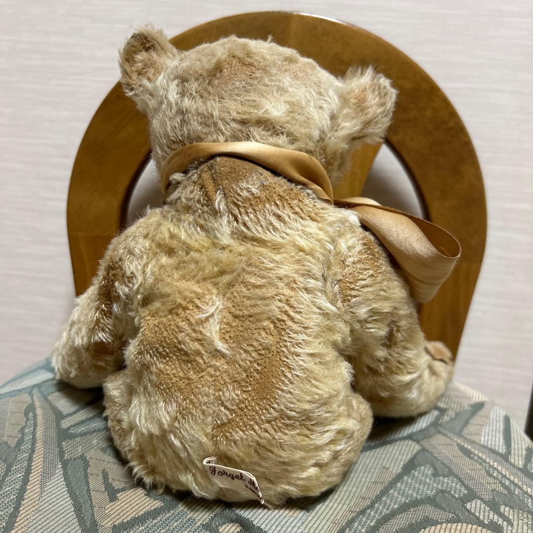 フォーゲットミーノットベア　リズさん アーティストベア海外作家　アンティークベア