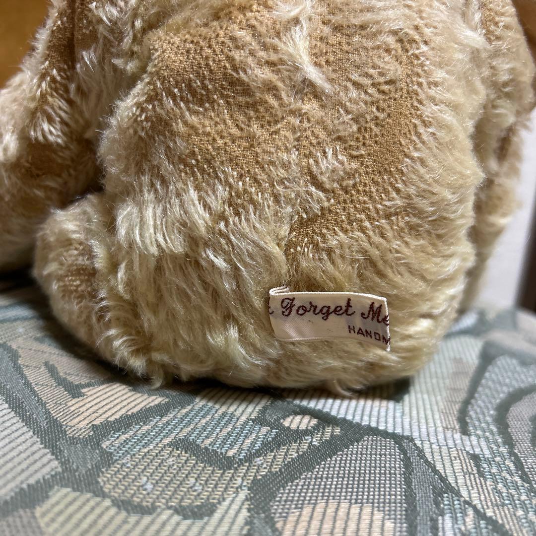 フォーゲットミーノットベア　リズさん アーティストベア海外作家　アンティークベア