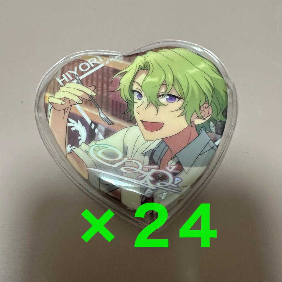 巴日和　願望缶バッチ