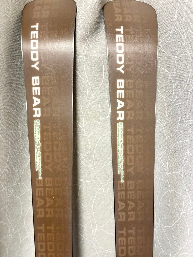 テディーベア 140cm マーカー M 1000 スキー、ビンディング　送料無料
