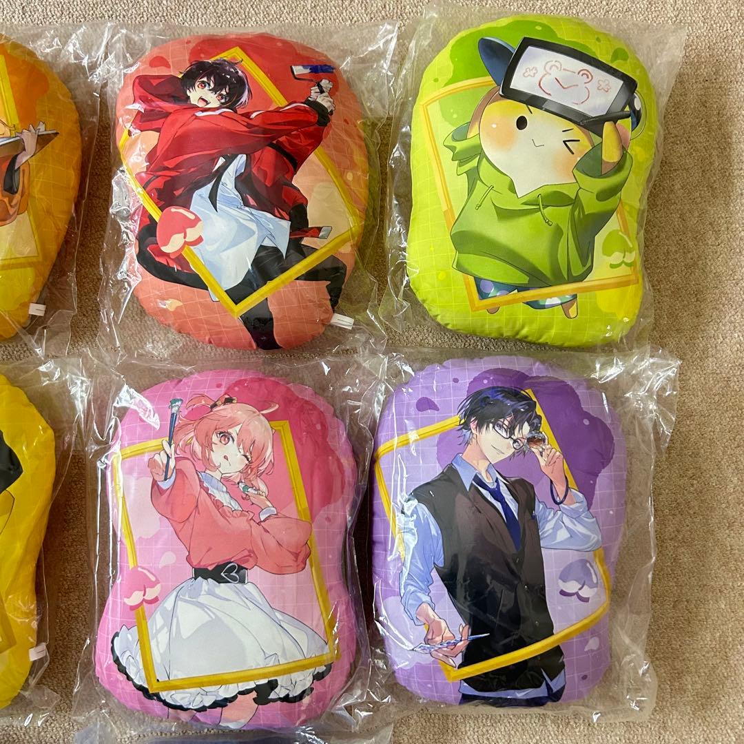 【新品未使用】一番くじ カラフルピーチ アートなクッション 11種 コンプリート