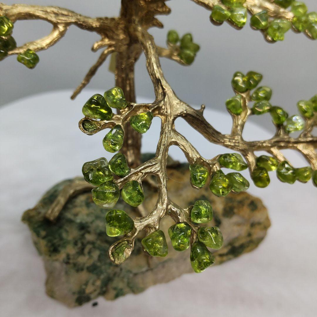 SWOBODA ペリドット 天然石 宝石ツリー ヴィンテージ 希少品