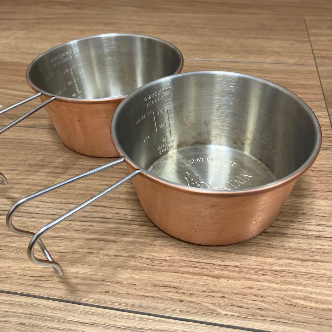 M*u様 オールドマウンテン シェラカップ 銅 Tarp to Tarp ケース