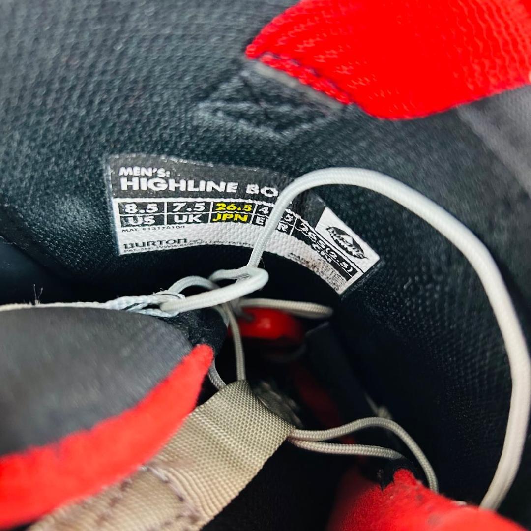 BURTON スノーボードブーツ BOA 26.5cm HIGHLINE 美品