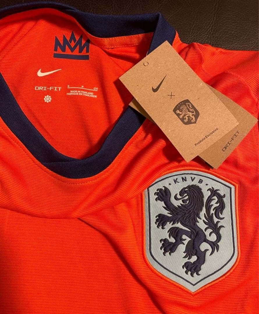 新品未使用　オランダ代表　レプリカユニフォームユーロ2024モデル　S