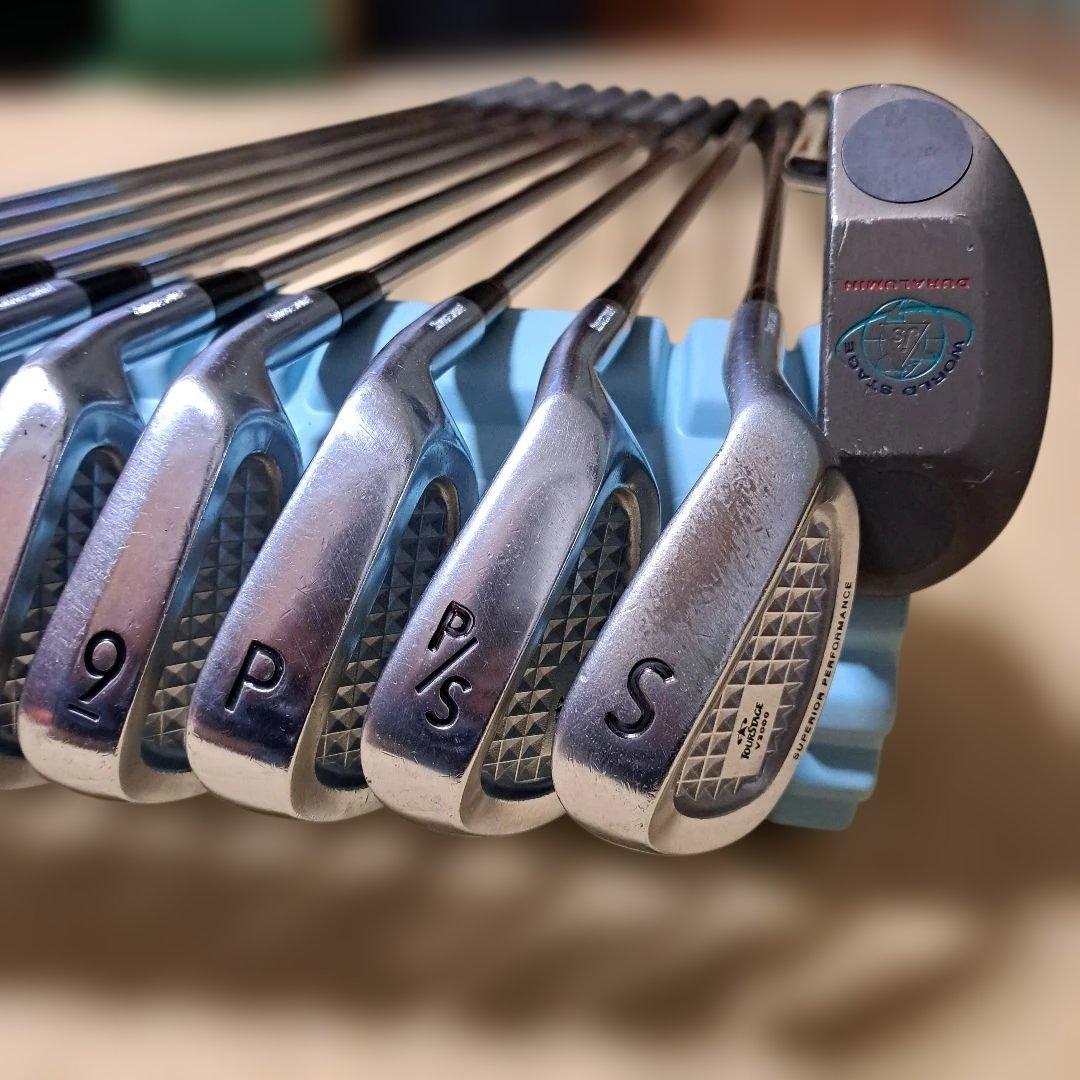 ツアーステージV3000アイアン.3～Pw.Aw.Sw.Jsパター計11本セット