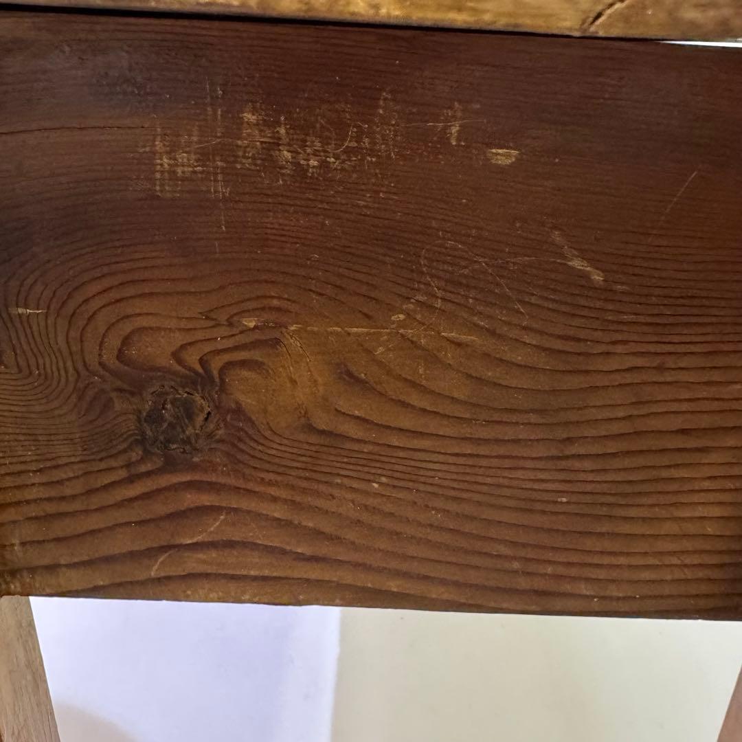 アンティーク　文机　時代物　高さ40cm 幅67cm