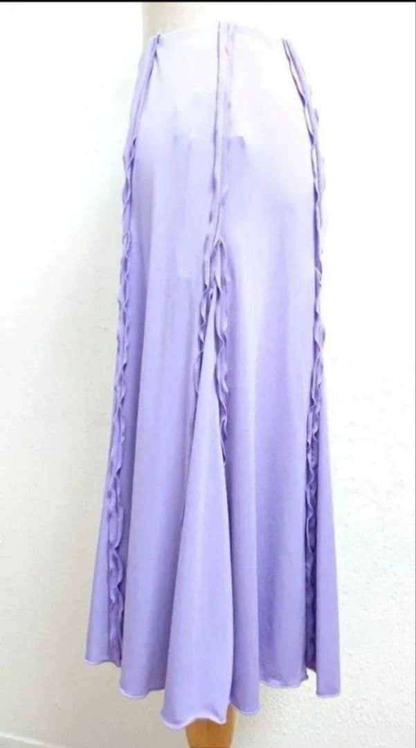 SALE☆チャコット　社交ダンス　スカート M ラベンダー 定価20900円
