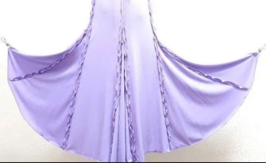 SALE☆チャコット　社交ダンス　スカート M ラベンダー 定価20900円