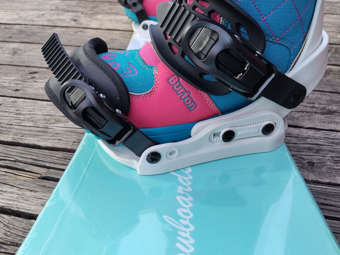 子供用 スノーボード3点セット nature 100 ビン バートンブーツ 21
