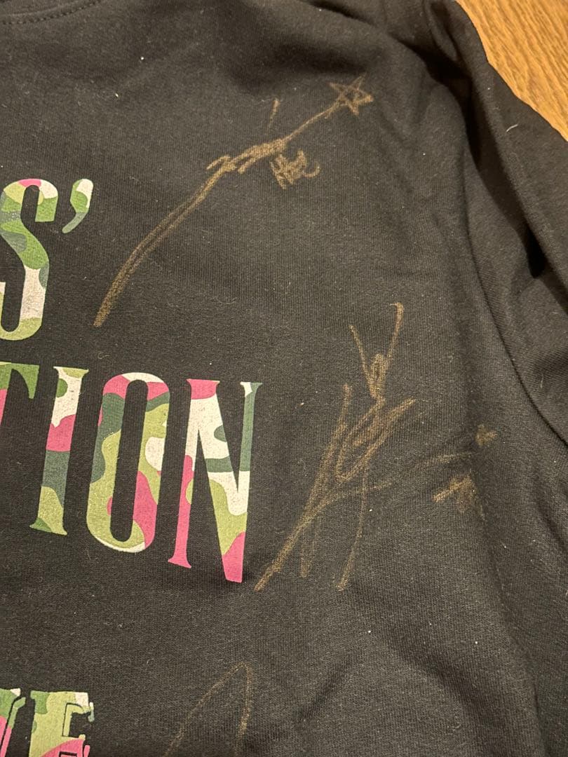 少女時代 SNSD 直筆サイン フーディ パーカ　ユナ