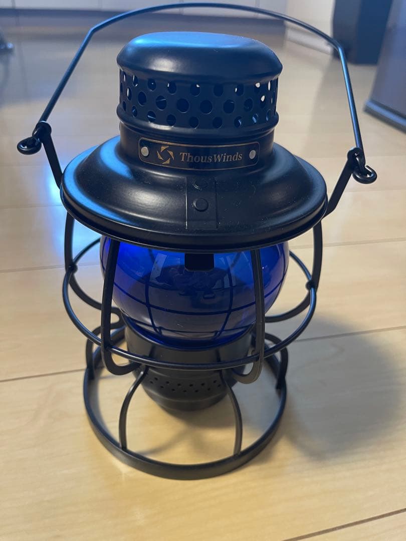 thouswinds レイルロードランタン ブラック グローブセット