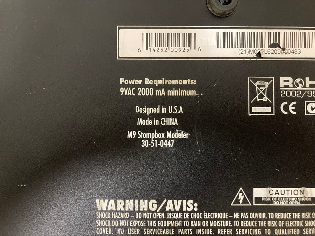 ギター LINE 6 M9 STOMPOX MODELER