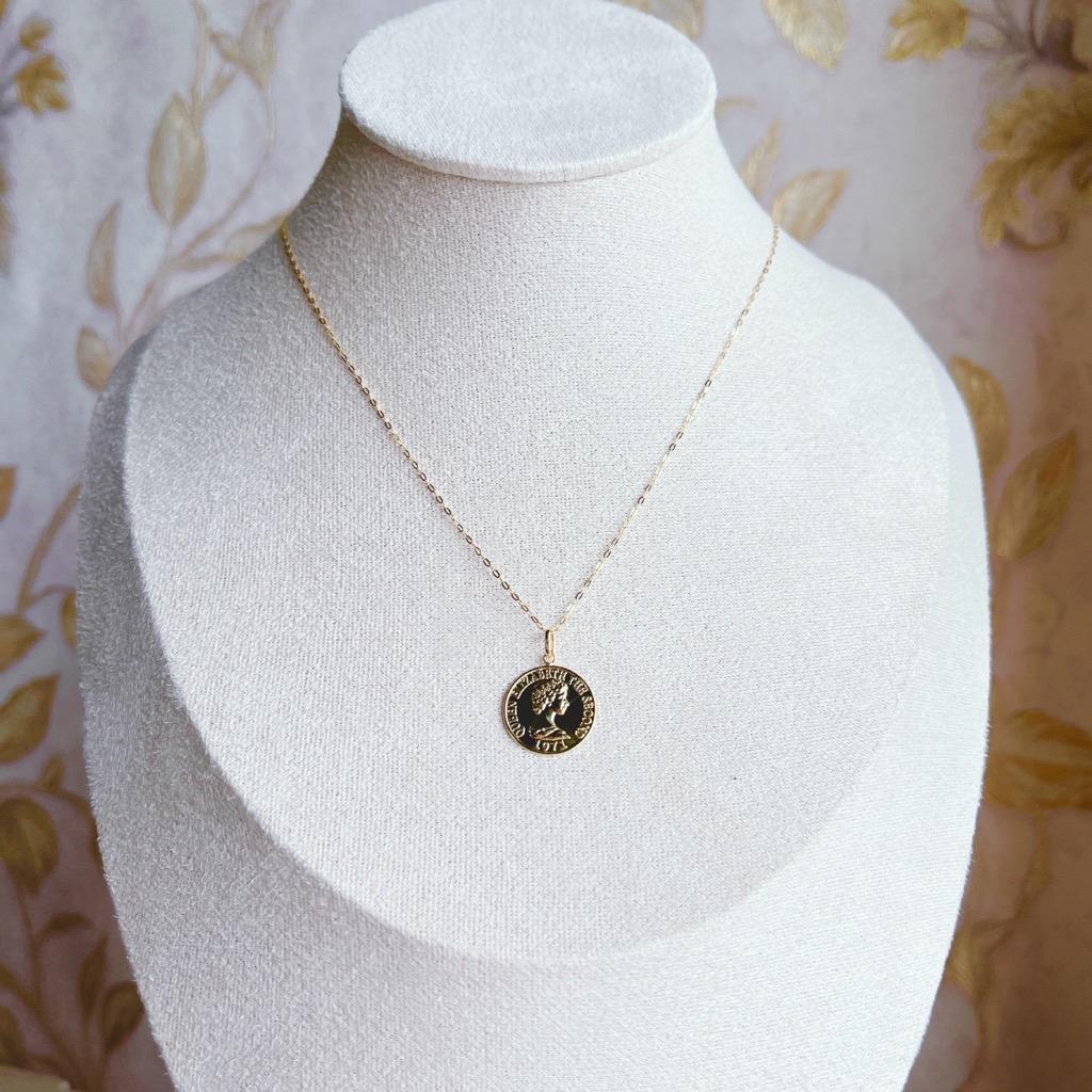 18金  18K トップ ネックレス トップ XL