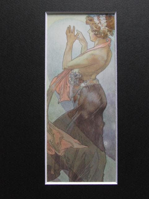 アルフォンス・ミュシャ、北極星、連作〈四つの星〉より