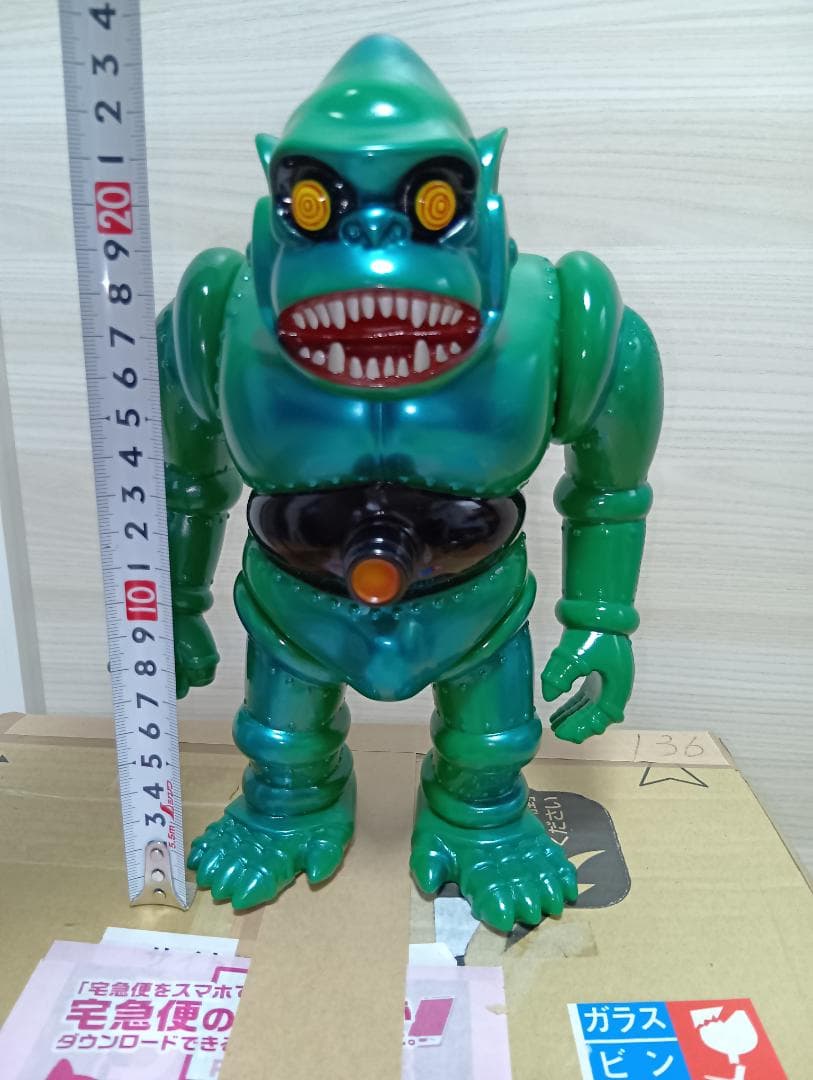 REAL HEAD メカゴリラズ メカゴリラ ソフビ 限定カラー 14/40