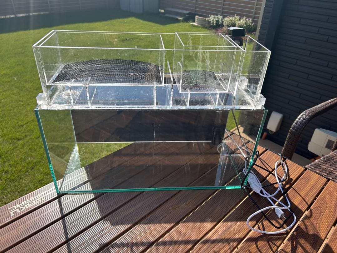 上部濾過式アクアポニックス水槽セット