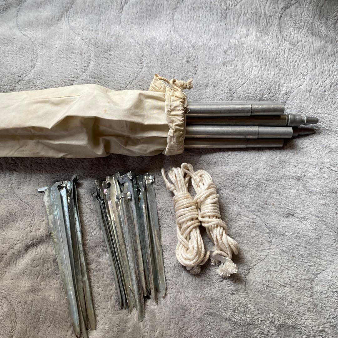 レア❗️廃版 ヴィンテージ UNITIKA テント 8人用 ユニチカ ビニロン