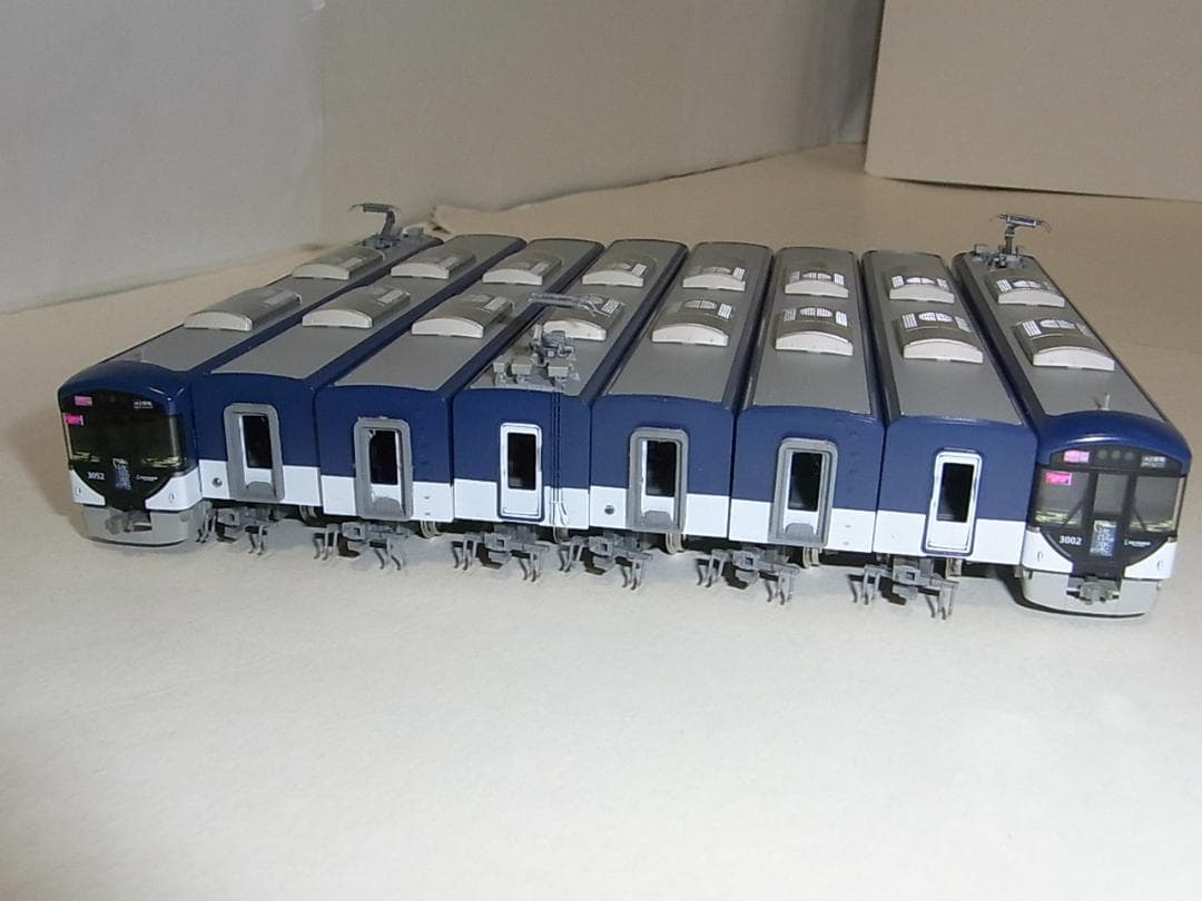 グリーンマックス30302 京阪3000系快速特急 洛楽8両セット