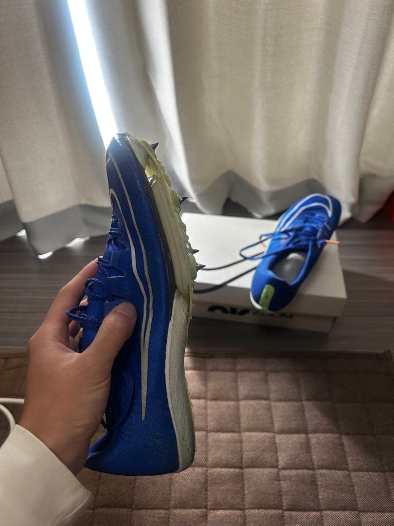 NIKE マックスフライ　青　27.0cm