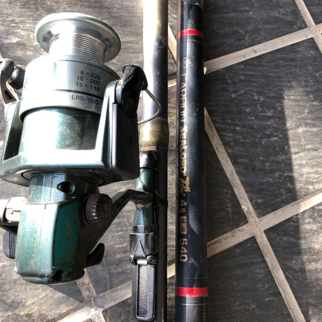 釣り竿　リール付き2本セット