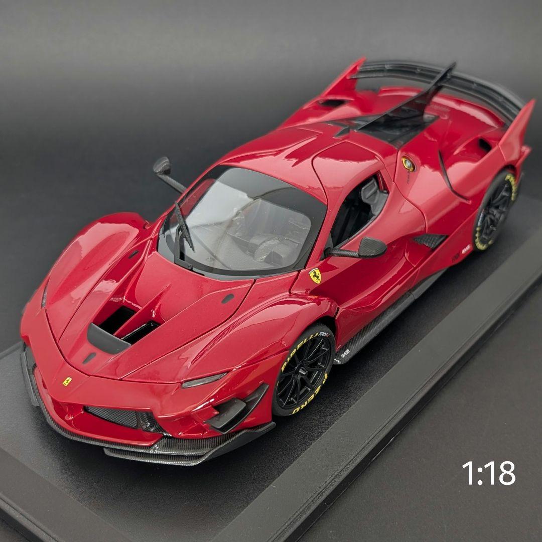 ブラーゴ 1/18 フェラーリ FXX K EVO メタリックレッド