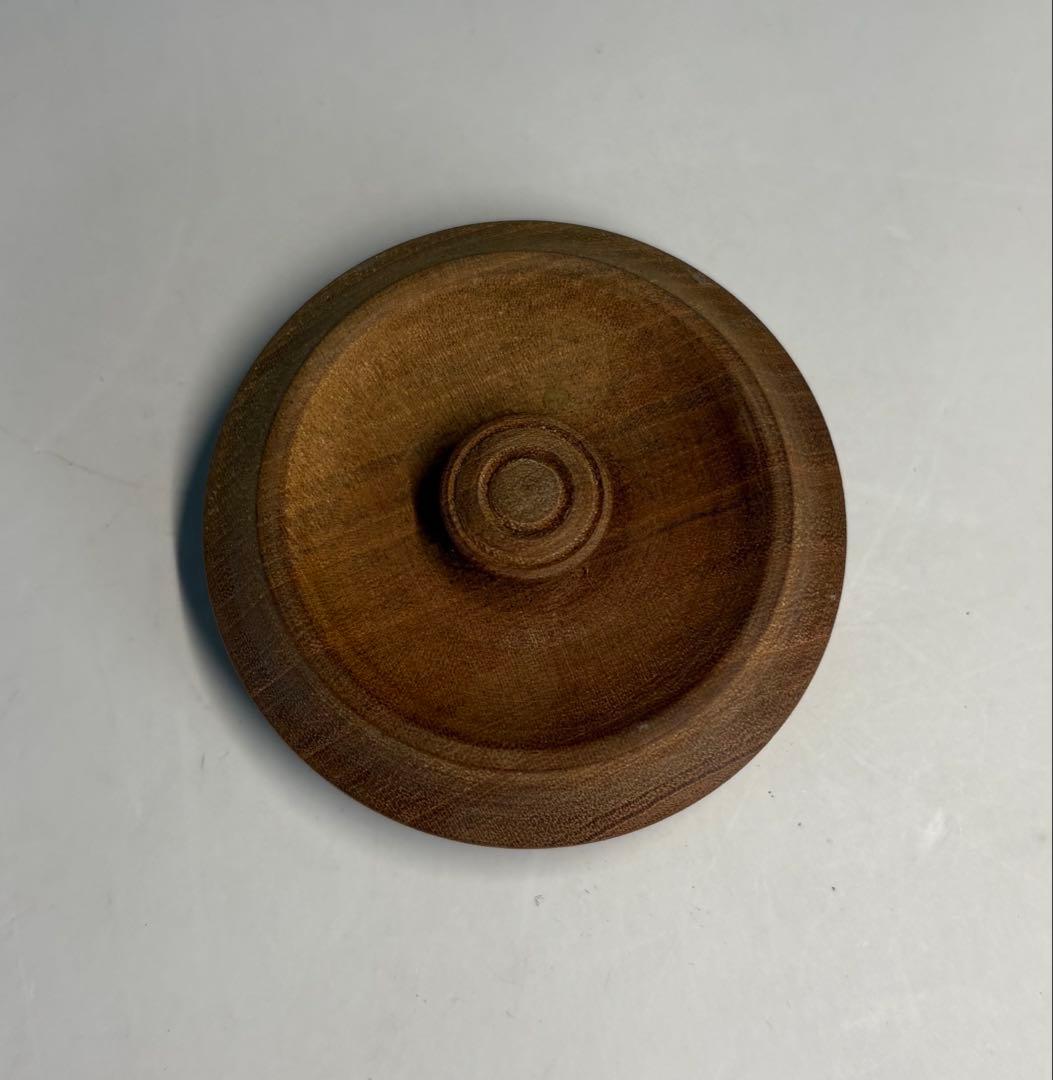 【中古品】茶道具　中村宗悦造　阿古陀茶入（共箱）