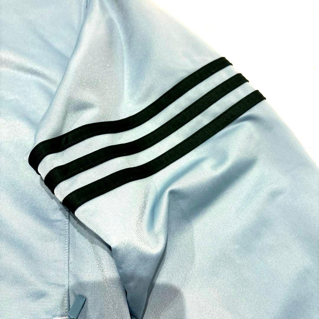 adidas アディダス トラックジャケット ジャージ Y2K 水色 緑色 L