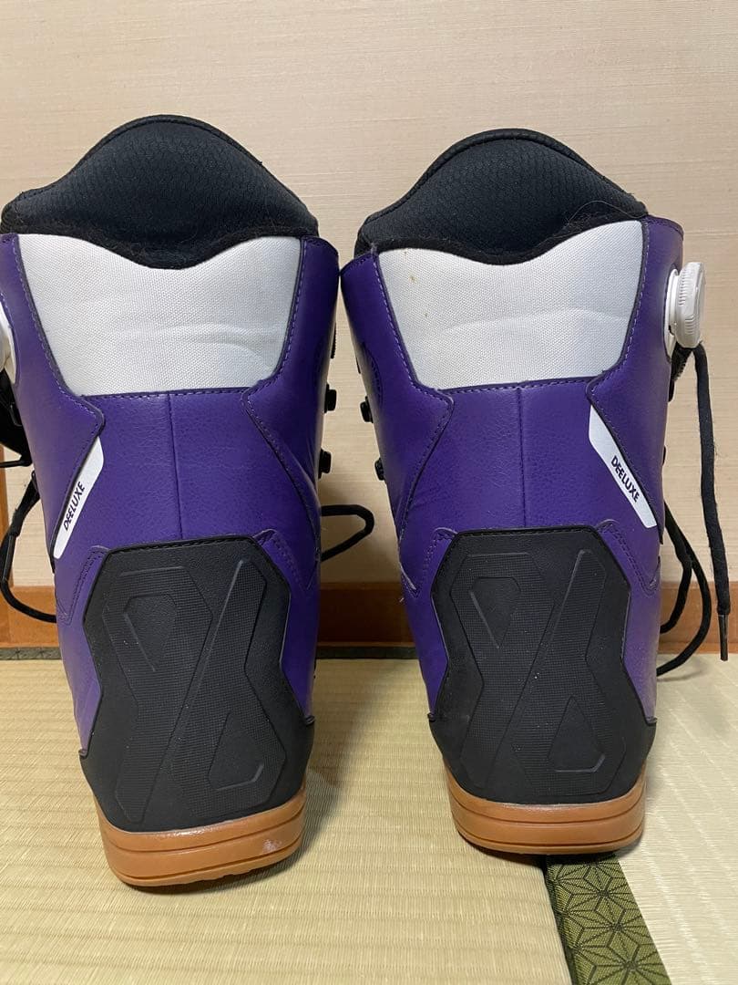DEELUX DNApro スノーボードブーツ 紫/黒