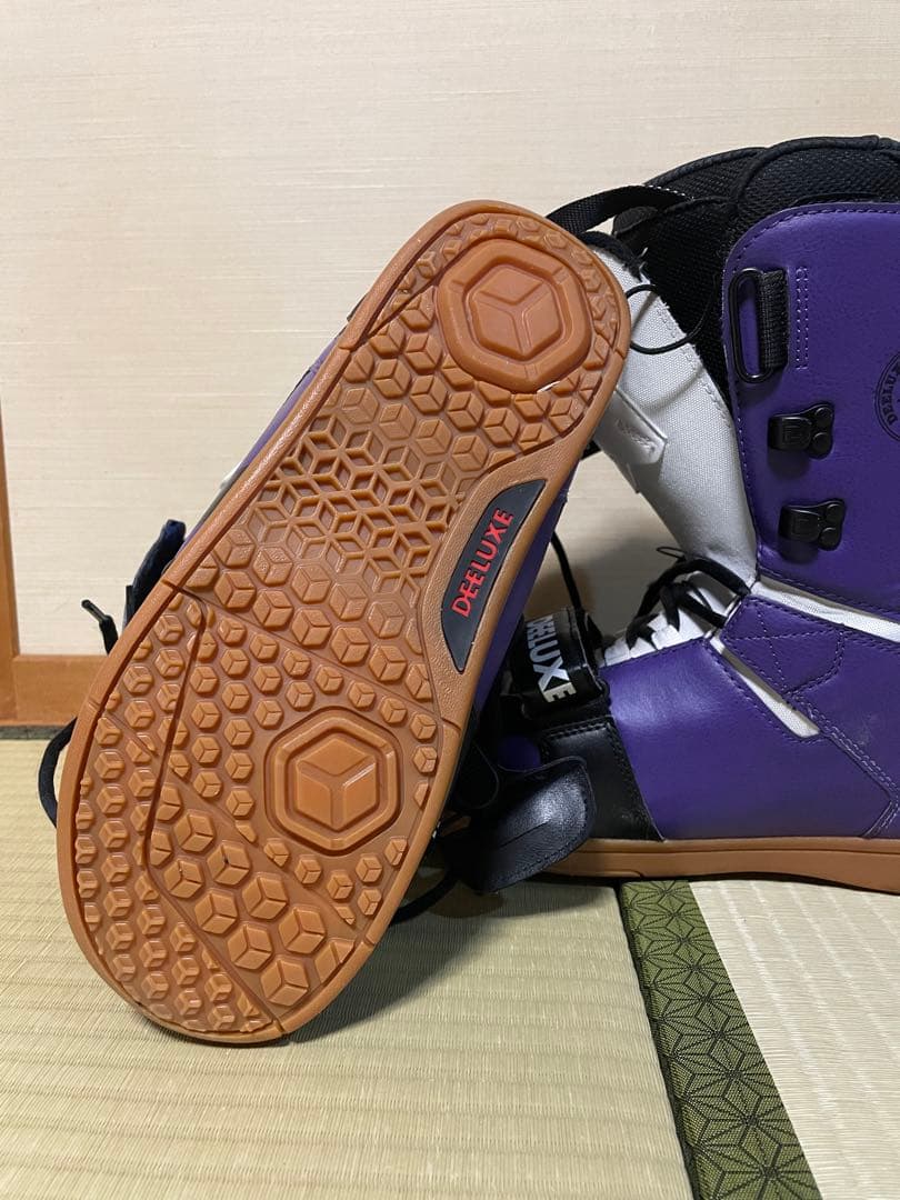 DEELUX DNApro スノーボードブーツ 紫/黒