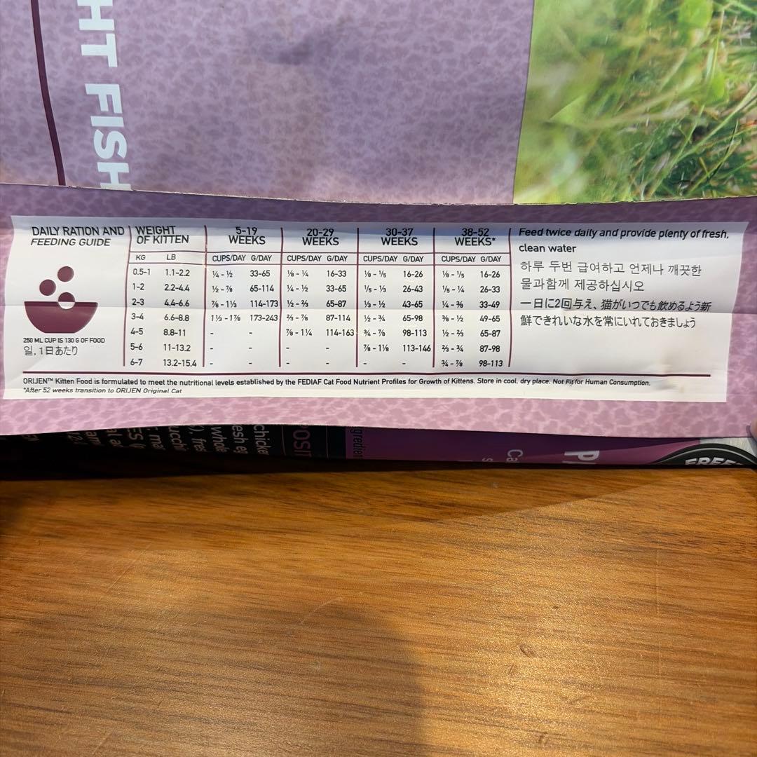 オリジン　キトゥン【正規品】　5.4kg