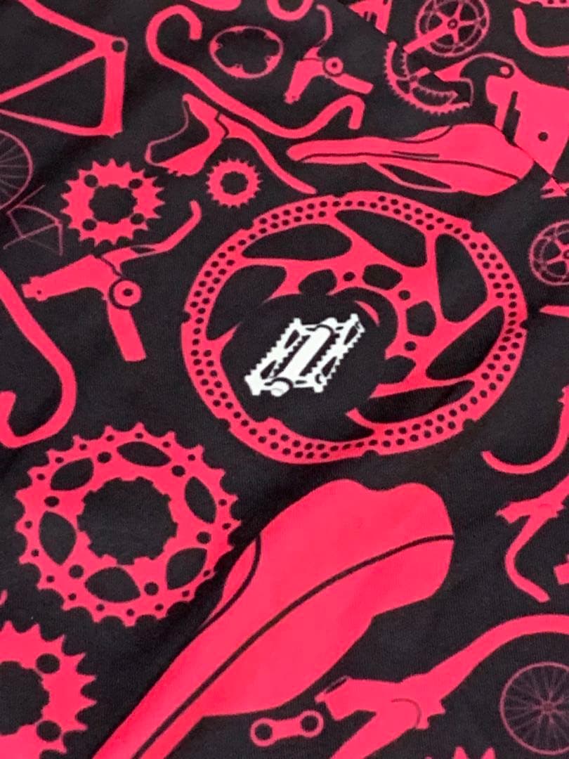 未使用タグ付 narifuri ナリフリ 柄物 サイクルジャージ