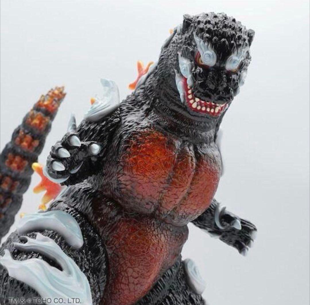 GVA-BC ゴジラ1995 Frog Tree 浮世ノ絵（黒） ソフビ 新品