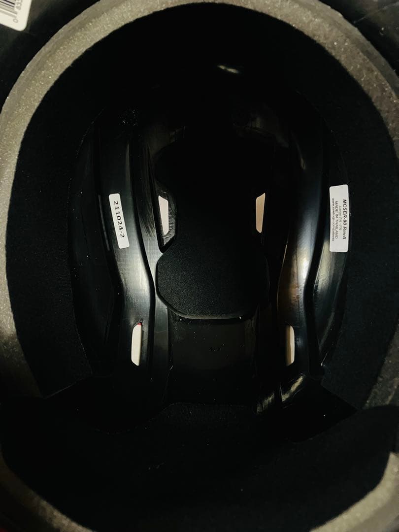 【新品】ローリングス 野球 右打者用 片耳ヘルメット フェイスガード付 Lサイズ