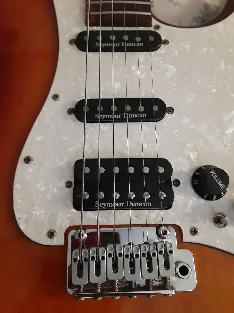 ストラト エレキギター セイモアダンカン SSL-1×2 TB-4