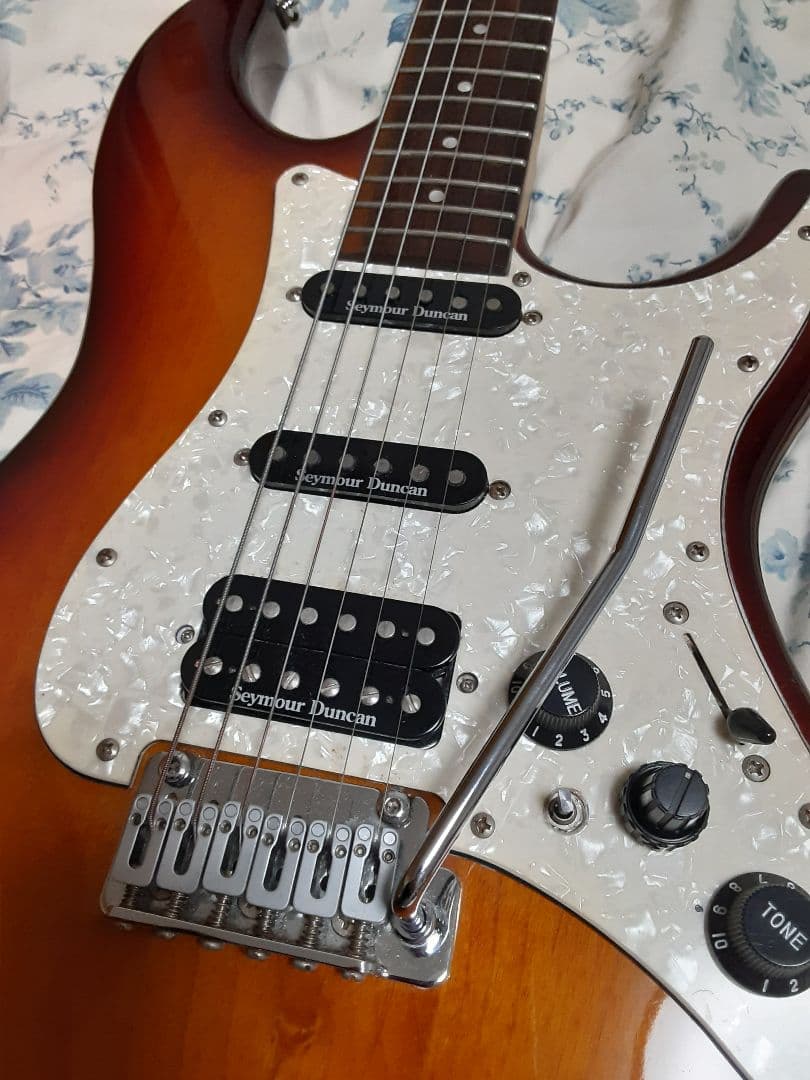 ストラト エレキギター セイモアダンカン SSL-1×2 TB-4